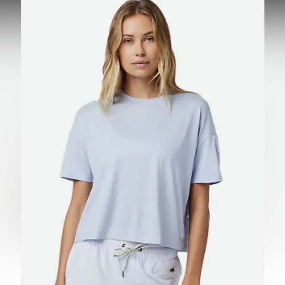 Vuori Light Blue Short Sleeve Tee